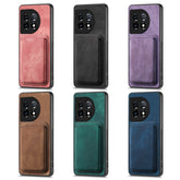 Retro Leather Card Bag Magnetic Phone Case